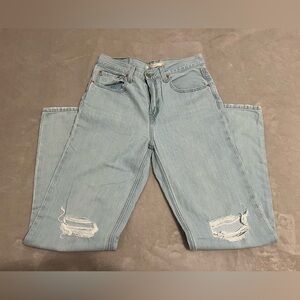 Levi's Light Blue Straight Leg Jeans